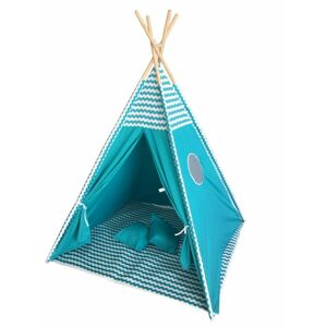 G21 81441 Hračka G21 stan Teepee Letní nebe, modré