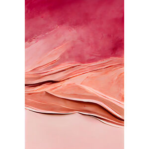 Ilustrace Abstract Thick Pink Color, Treechild, (26.7 x 40 cm)