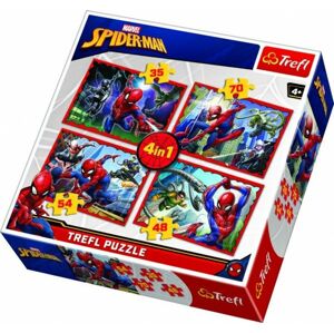 Spiderman/Disney Marvel Spiderman Puzzle 4v1 v krabici 28x28x6cm