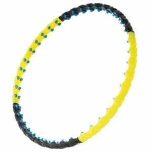 MAXXIVA® 85908 MAXXIVA Hula Hoop masážní obruč, 108 cm, černo-žlutá