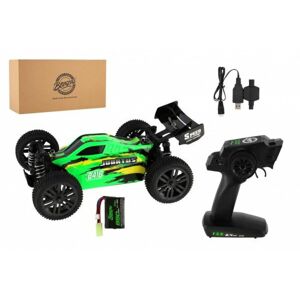 Auto RC Buggy Bonzai Jubatus terénní 30cm plast zelené  2,4GHz na bat.+dob. pack v krab. 40x14x21cm