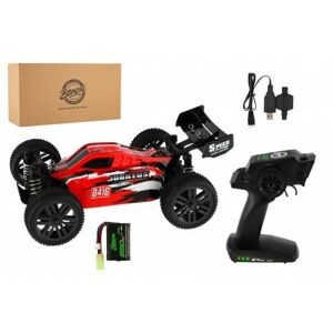 Auto RC Buggy Bonzai Jubatus terénní 30cm plast červené 2,4GHz na bat.+dob. pack v krab. 40x14x21cm