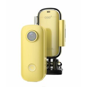 Kompaktní kamera SJCAM C100+, 1920 x 1080 px, světle žlutá