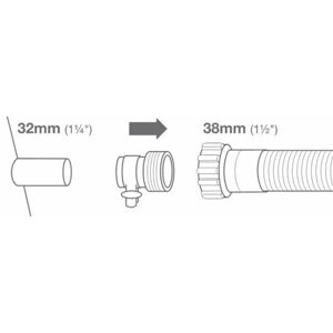 Marimex 87748 MARIMEX Adaptér B k propojení bazénů Intex (2 ks)