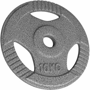88967 Physionics Litinový kotouč, 10 kg, 31 mm