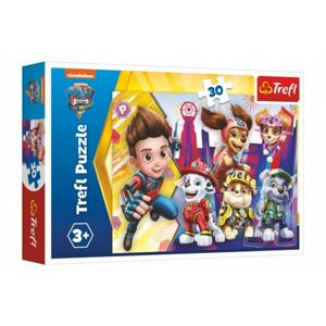 Puzzle Tlapková patrola/Paw Patrol 27x20cm 30 dílků v krabičce 21x14x4cm