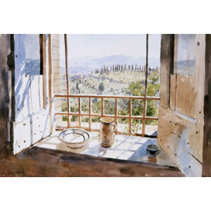 Lucy Willis - Obrazová reprodukce View from a Window, 1988, (40 x 26.7 cm)