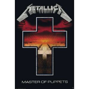 Plakát, Obraz - Metallica - Master of Puppets Album Cover, (61 x 91.5 cm)