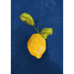 Ilustrace Just a little lemon, Raissa Oltmanns, (30 x 40 cm)