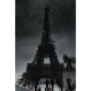 Umělecká fotografie Rain in Paris, Roland Weber, (26.7 x 40 cm)