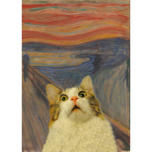 Ilustrace The Meow 02, Artelele, (30 x 40 cm)
