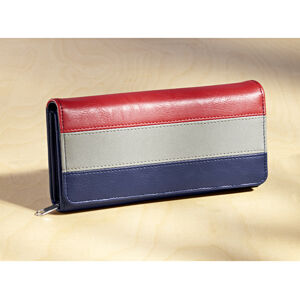 Magnet 3Pagen Peněženka "Trikolora" modrá/červená/šedá