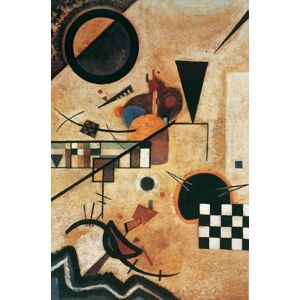 Umělecký tisk Accords Opposes, Kandinsky, (60 x 90 cm)