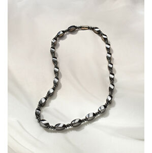Magnet 3Pagen Hematitový náhrdelník délka 45cm