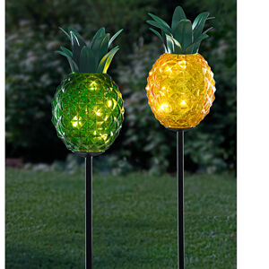 Magnet 3Pagen Solární svítidlo "Ananas" zelená
