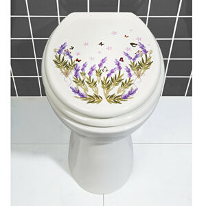 Magnet 3Pagen Obrázek na WC prkénko "Levandule"