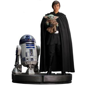 Figurka Star Wars: The Mandalorian - Luke Skywalker, R2-D2, Grogu