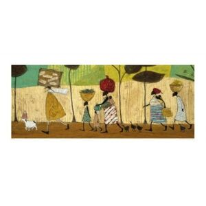 Umělecký tisk Sam Toft - Doris helps out on the trip to Mzuzu, 60 × 30 cm