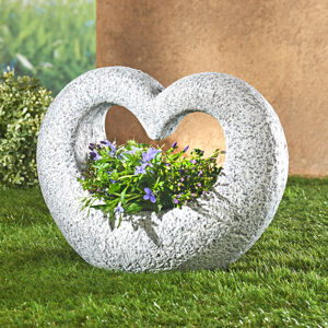 Magnet 3Pagen Dekorace na hrob "Květinové srdce"