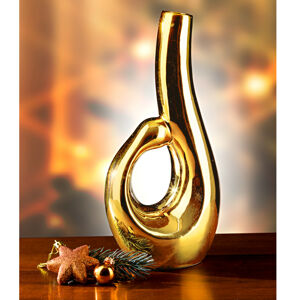 Magnet 3Pagen Váza, zlatá barva