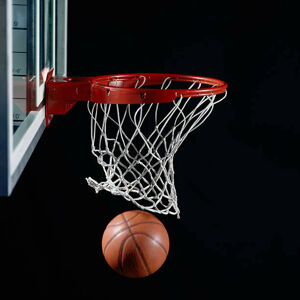 Umělecká fotografie Basketball in Hoop, Ryan McVay, (40 x 40 cm)