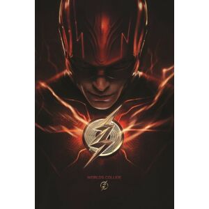 Plakát, Obraz - Tha Flash - Logo, (61 x 91.5 cm)