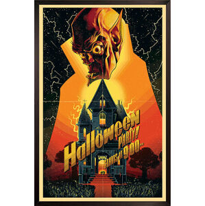Umělecký tisk Halloween poster, Man_Half-tube, (26.7 x 40 cm)
