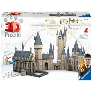 Puzzle Harry Potter: Bradavický hrad - Velká síň a Astronomická věž 2v1