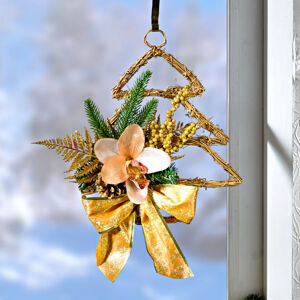 Magnet 3Pagen Vánoční ozdoba s orchidejí