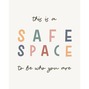 Ilustrace Safe Space, Beth Cai, (30 x 40 cm)
