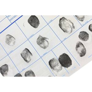 Umělecká fotografie Detail of a fingerprint document, Douglas Sacha, (40 x 26.7 cm)