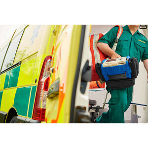 Umělecká fotografie paramedic and ambulance, sturti, (40 x 26.7 cm)