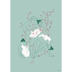 Ilustrace Metamorphosis, Amanda Leon, (30 x 40 cm)