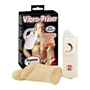Návlek na penis "Vibrační prezervativ"