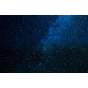 Umělecká fotografie Starry night with the Milky Way Galaxy, Arctic-Images, (40 x 26.7 cm)