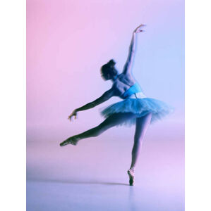 Umělecká fotografie Ballet dancer long exposure, Henrik Sorensen, (30 x 40 cm)