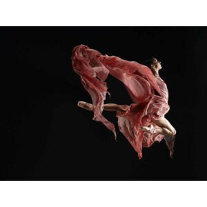 Umělecká fotografie Ballet dancer wearing flowing dress in, Ryan McVay, (40 x 30 cm)