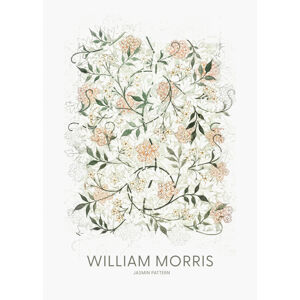 Ilustrace Jasmine, William Morris, (30 x 40 cm)