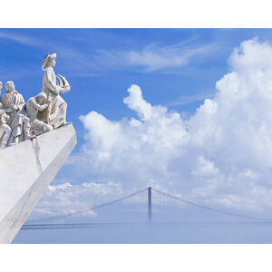 Umělecká fotografie The Discoverers Monument , Lisbon , Portugal, Laurie Noble, (40 x 30 cm)