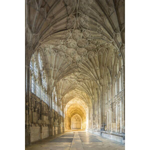 Umělecká fotografie Fan vaulting in Gloucester cathedral cloister., Julian Elliott Photography, (26.7 x 40 cm)