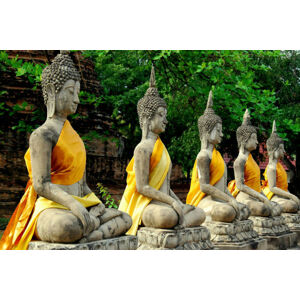Umělecká fotografie Ayutthaya, Thailand, Lee Snider, (40 x 26.7 cm)