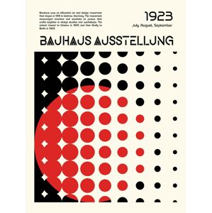 Ilustrace Bauhaus Ausstellung, Retrodrome, (30 x 40 cm)