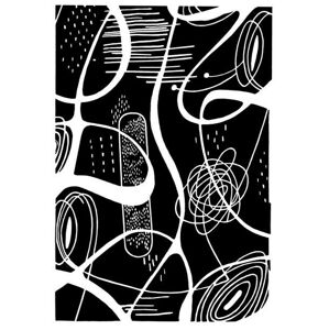 Ilustrace Squiggle Shape Pattern, CSA Images, (26.7 x 40 cm)