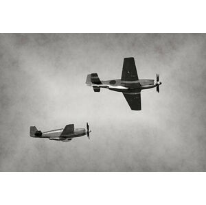 Umělecká fotografie Old fighter planes, icholakov, (40 x 26.7 cm)