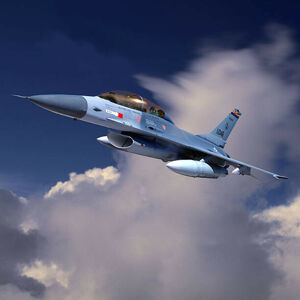 Umělecká fotografie Fighter Plane Flying, Philip Wallick, (40 x 40 cm)