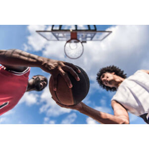 Umělecká fotografie Guys playing basketball, GeorgeRudy, (40 x 26.7 cm)