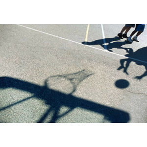 Umělecká fotografie Basketball shadows., Grant Faint, (40 x 26.7 cm)