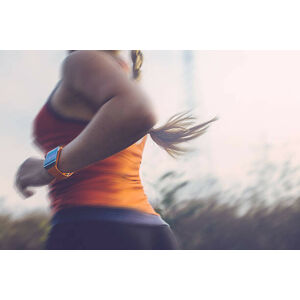 Umělecká fotografie Woman running outdoor., Guido Mieth, (40 x 26.7 cm)