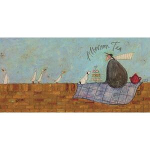 Umělecký tisk Sam Toft - Afternoon Tea, 60 × 30 cm