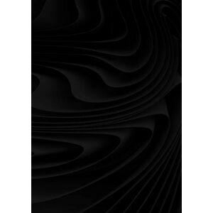 Umělecká fotografie Black cloth swirls simulation background, Flavio Coelho, (30 x 40 cm)